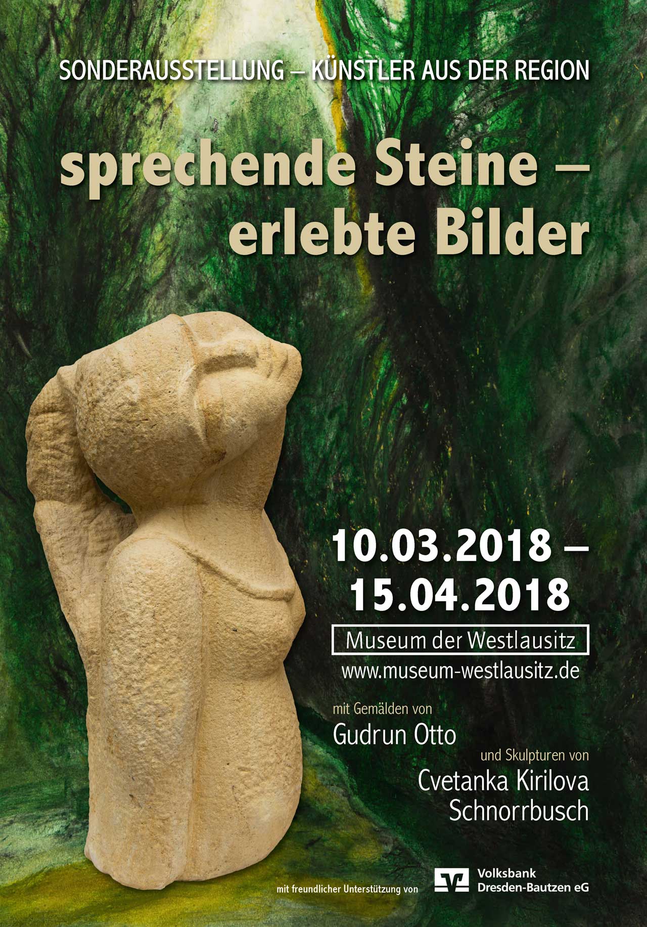 sprechende Steine - erlebte Bilder  - Sonderausstellung im Museum der Westlausitz Kamenz