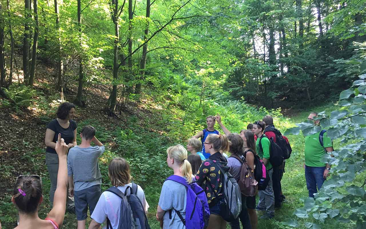 geführte Wanderung an der Ostroer Schanze