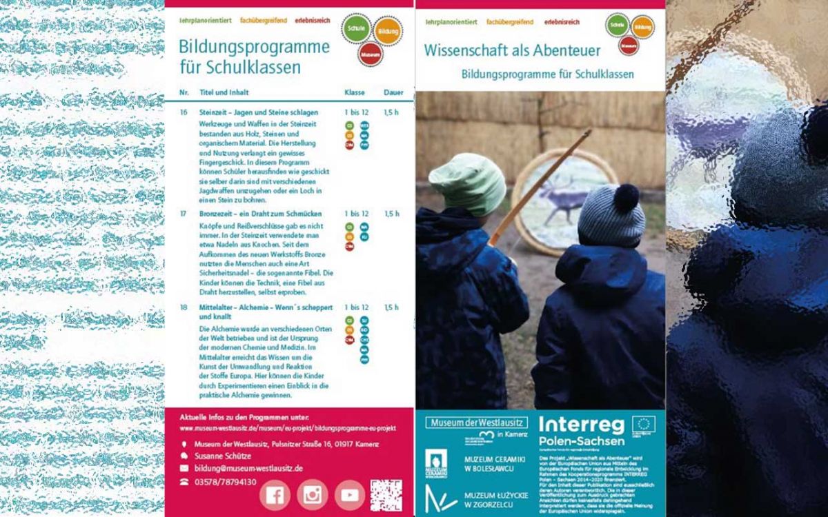 Programmflyer; Quelle: Museum der Westlausitz; © Museum der Westlausitz Kamenz